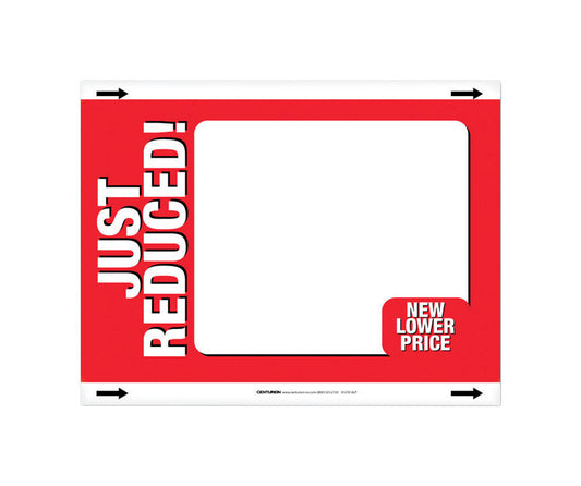 11 in. H X 8.5 in. W Office Supplies/Stationary Sign 25 each