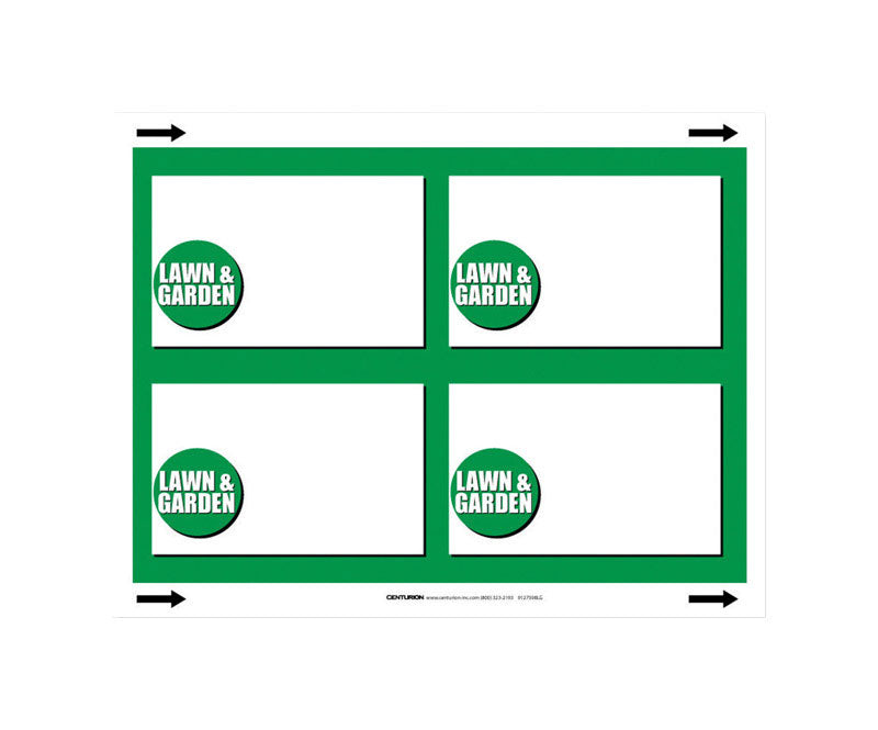 11 in. H X 8.5 in. W Office Supplies/Stationary Sign 100 each