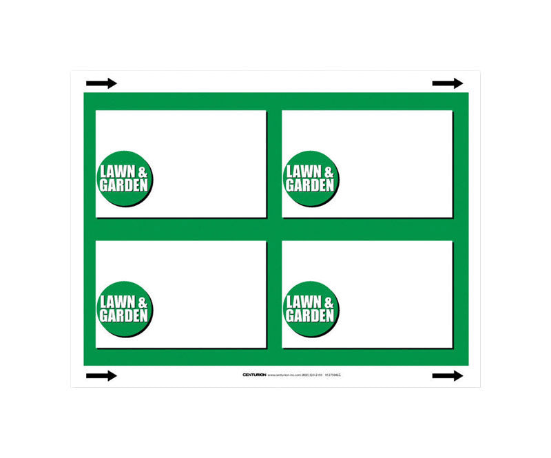 11 in. H X 8.5 in. W Office Supplies/Stationary Sign 25 each