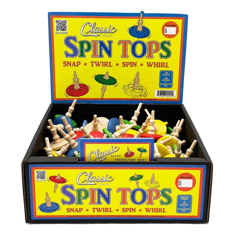 Aero-Motion Spin Top Assorted 1 pc