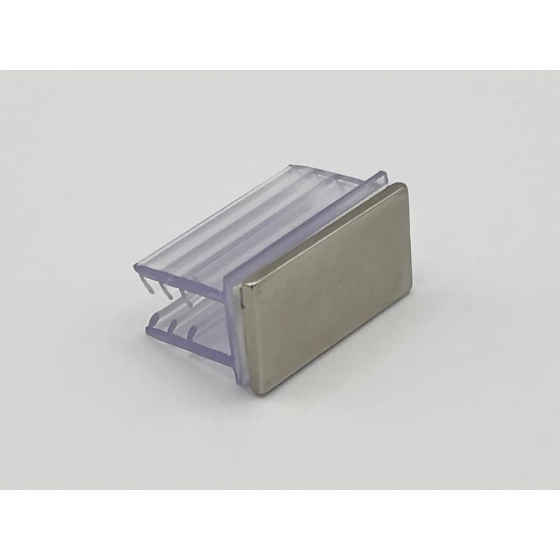 Clear Plastic Shelf Divider 0.625 in. H X 0.5 in. W X 1 in. L 20 pk