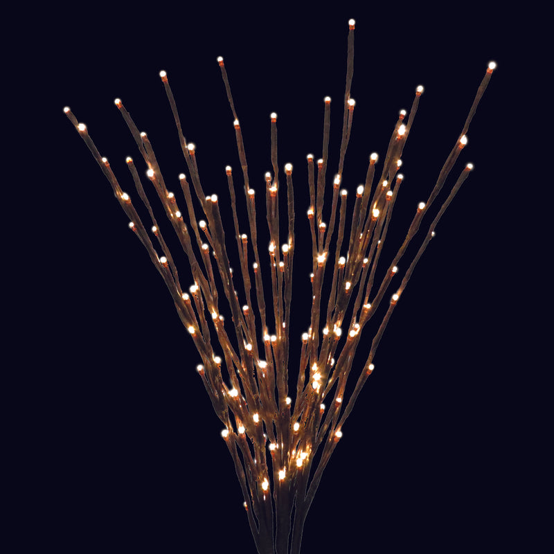 Living Accents White Iron 36 in. H X 36 in. L Light Burst Outdoor Decoration